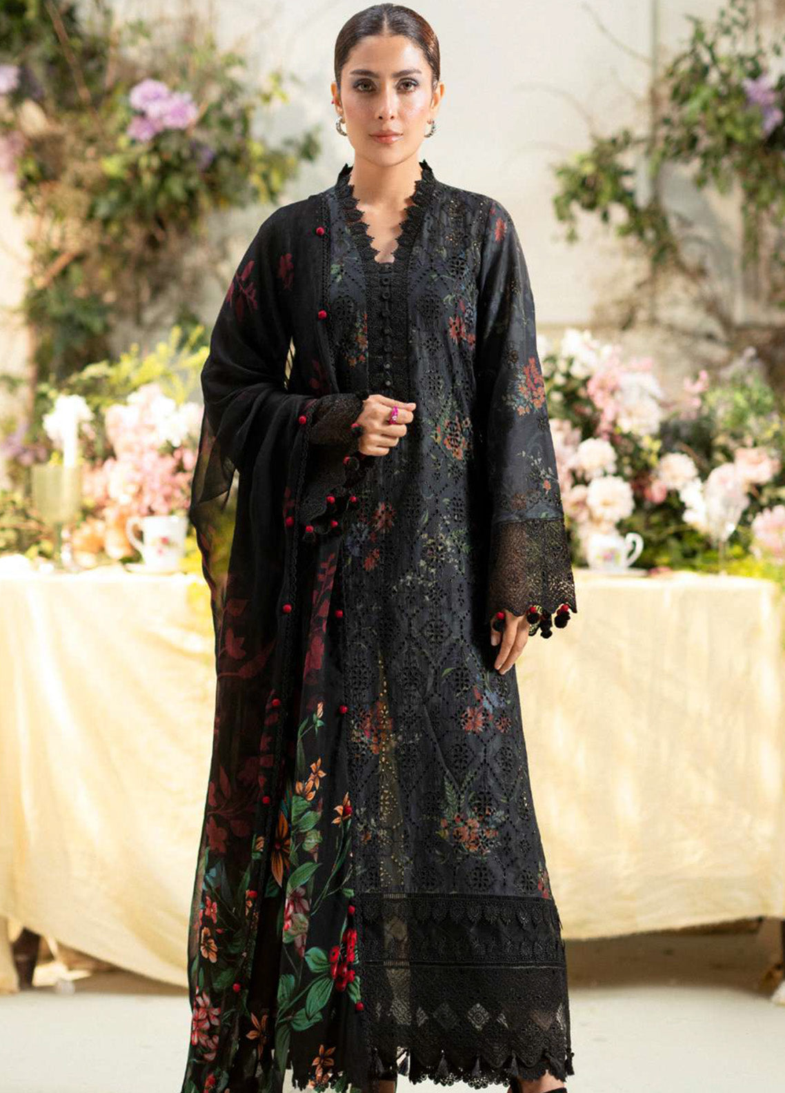 Amal by Motifz Embroidered Lawn Suits Unstitched 3 Piece - MT25AEL 5433 JASMINE Amal by Motifz Embroidered Lawn Suits Unstitched 3 Piece - MT25AEL 5433 JASMINE