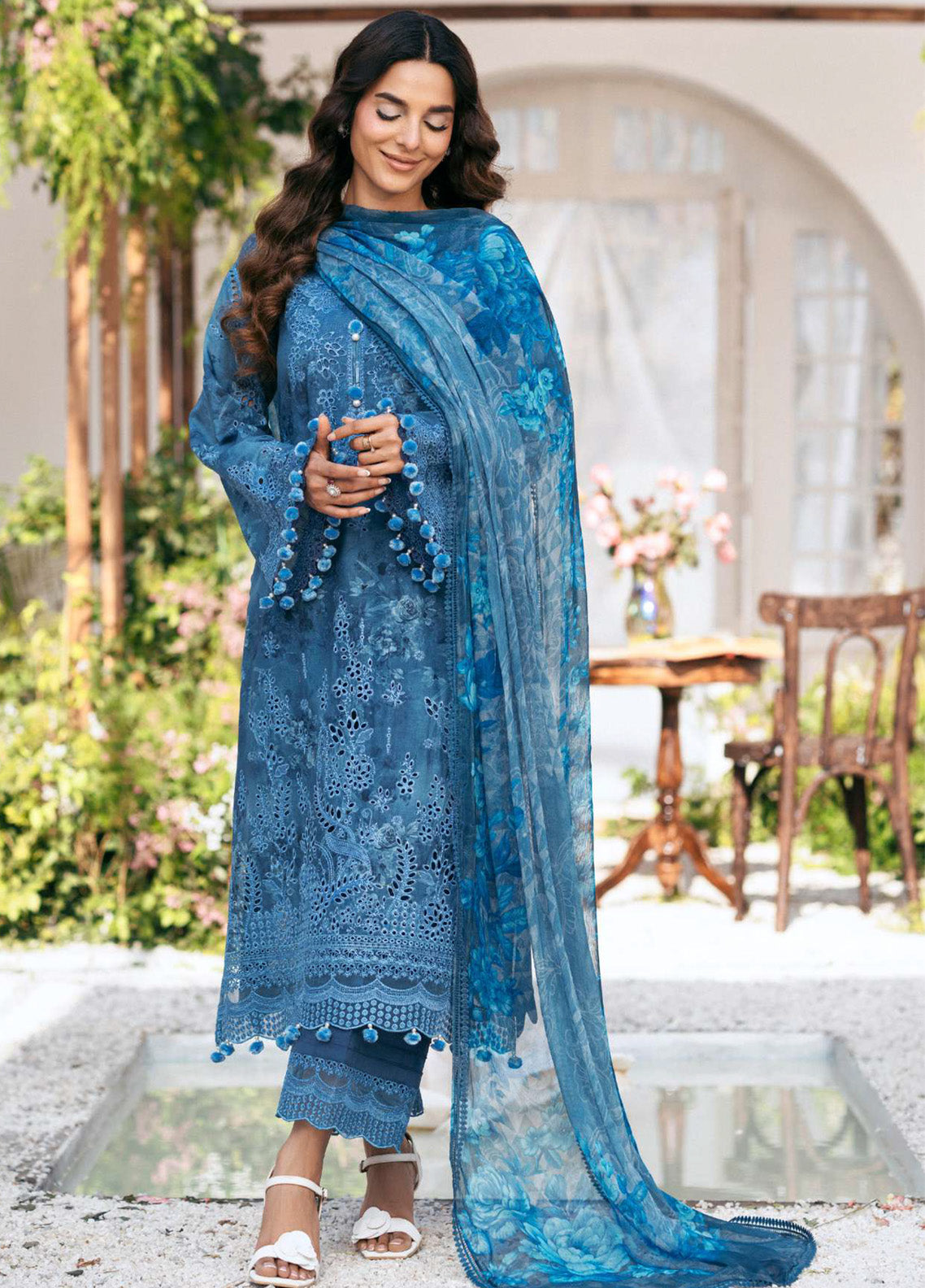 Amal by Motifz Embroidered Lawn Suits Unstitched 3 Piece - MT25AEL 5434 LILLY Amal by Motifz Embroidered Lawn Suits Unstitched 3 Piece - MT25AEL 5434 LILLY