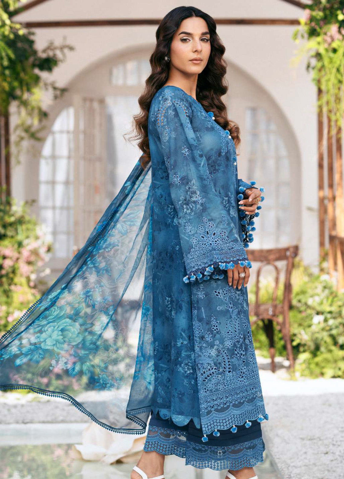 Amal by Motifz Embroidered Lawn Suits Unstitched 3 Piece - MT25AEL 5434 LILLY Amal by Motifz Embroidered Lawn Suits Unstitched 3 Piece - MT25AEL 5434 LILLY