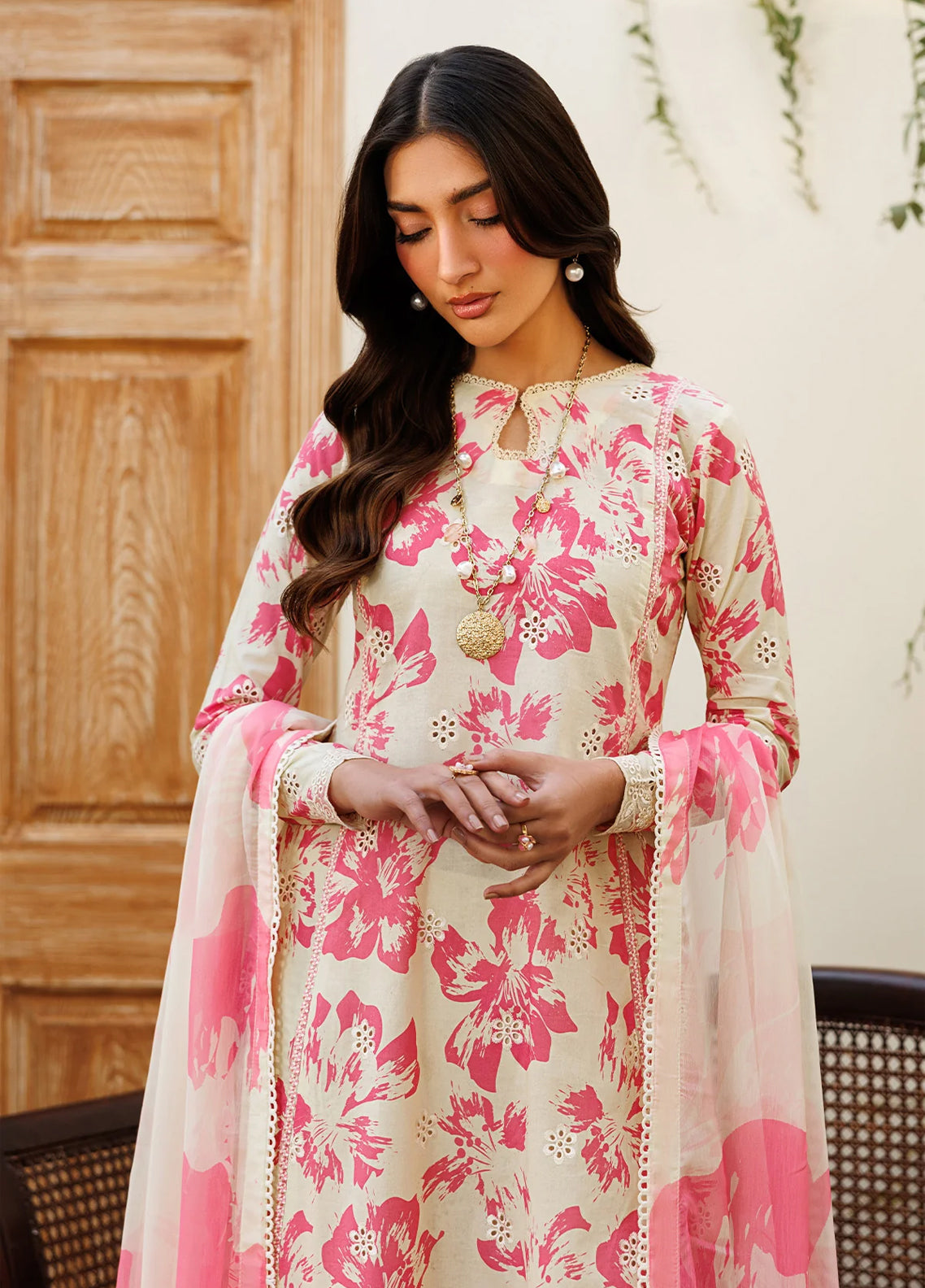 Amani By Zarif Embroidered Lawn 3 Piece Stitched Suit ZF25PLV1 D-05 BITAH Amani By Zarif Embroidered Lawn 3 Piece Stitched Suit ZF25PLV1 D-05 BITAH