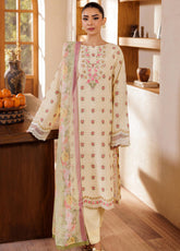 Amari by RajBari Embroidered Jacquard Lawn Suits Unstitched 3 Piece - RB25AHJ 03