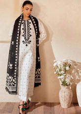 Amari by RajBari Embroidered Jacquard Lawn Suits Unstitched 3 Piece - RB25AHJ 05