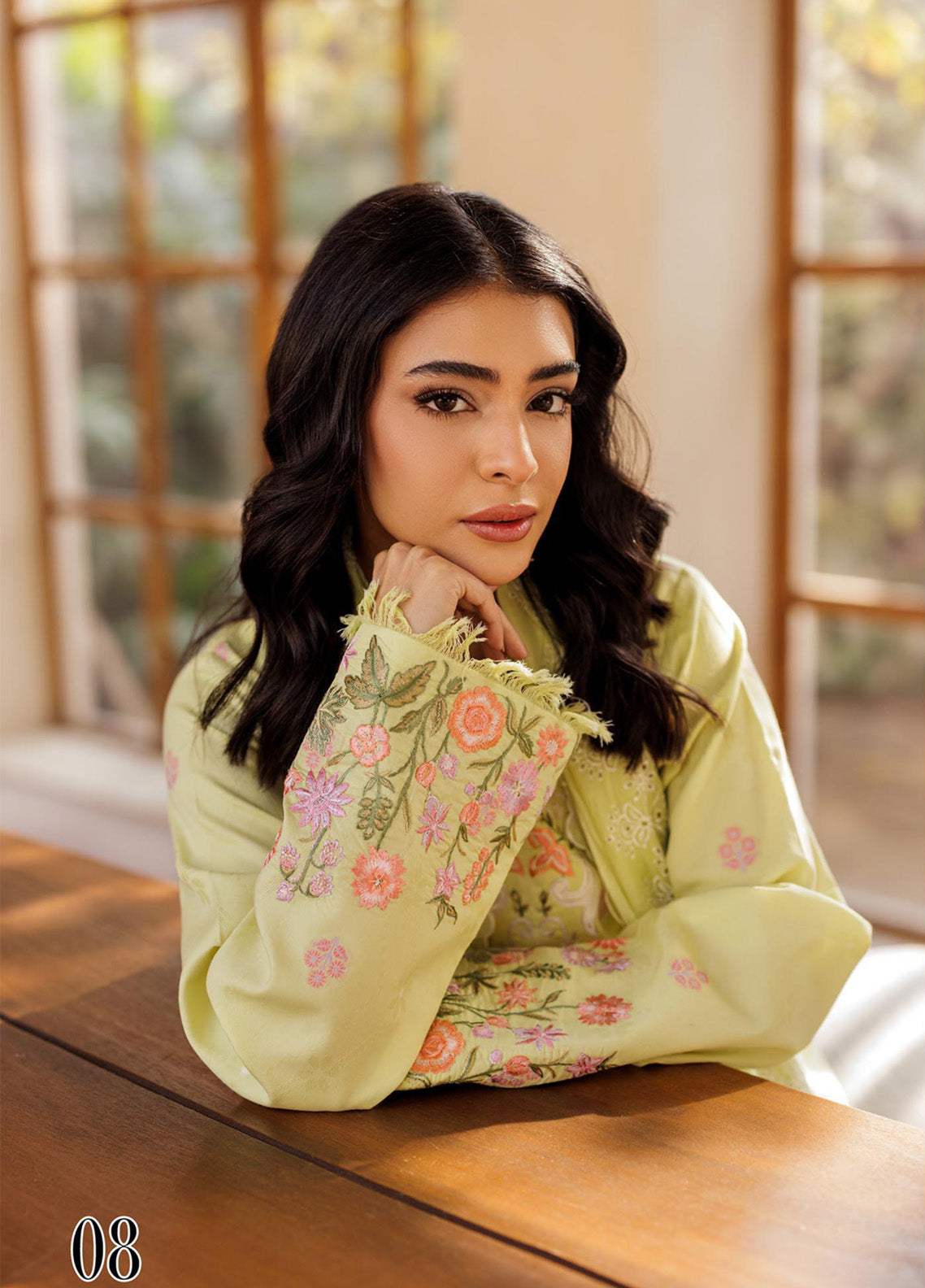 Amari by RajBari Embroidered Jacquard Lawn Suits Unstitched 3 Piece - RB25AHJ 08 Amari by RajBari Embroidered Jacquard Lawn Suits Unstitched 3 Piece - RB25AHJ 08