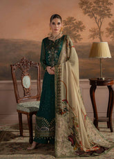 Amaya By Nureh Luxury Embroidered Chiffon 3 Piece Unstitched Suit NU26ALECV2 D-AM-44