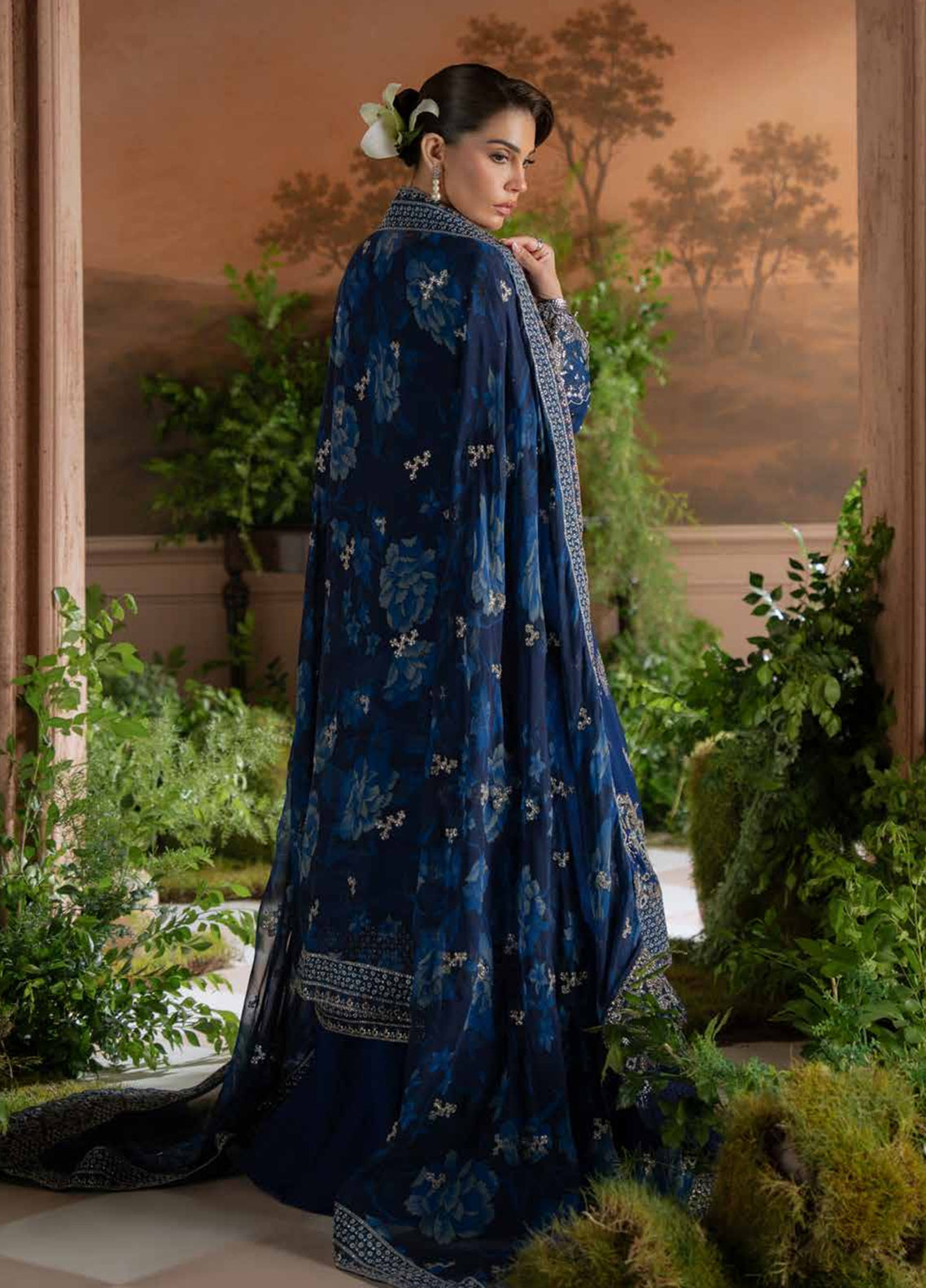 Amaya By Nureh Luxury Embroidered Chiffon 3 Piece Unstitched Suit NU26ALECV2 D-AM-45 Amaya By Nureh Luxury Embroidered Chiffon 3 Piece Unstitched Suit NU26ALECV2 D-AM-45