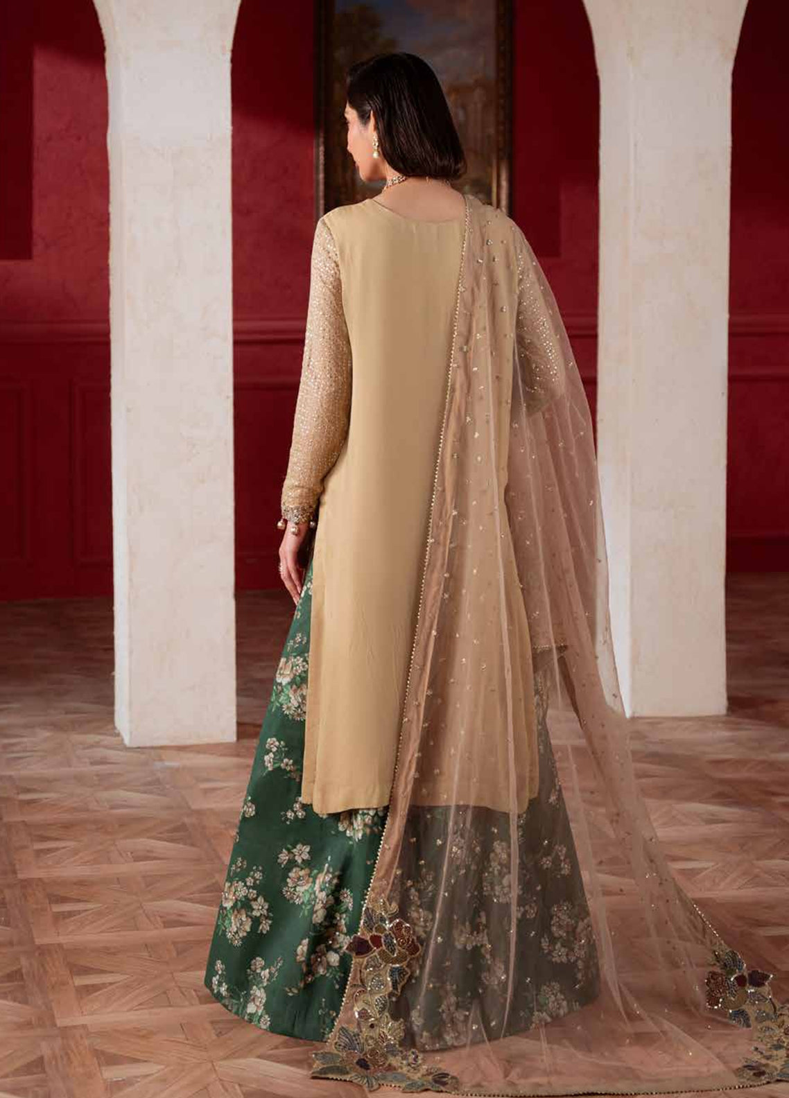 Amaya By Nureh Luxury Embroidered Chiffon 3 Piece Unstitched Suit NU26ALEC D-AM-39 Amaya By Nureh Luxury Embroidered Chiffon 3 Piece Unstitched Suit NU26ALEC D-AM-39