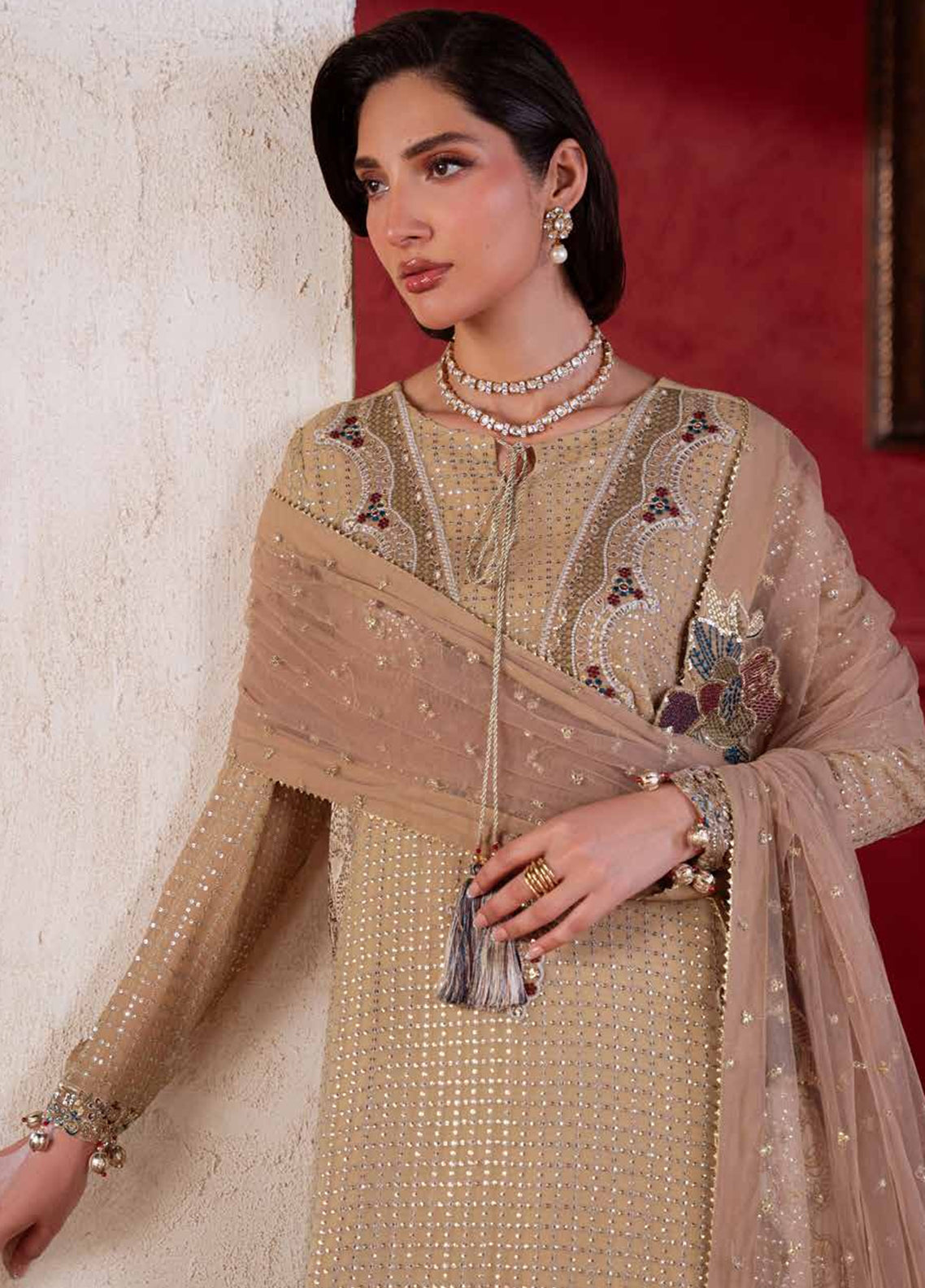 Amaya By Nureh Luxury Embroidered Chiffon 3 Piece Unstitched Suit NU26ALEC D-AM-39 Amaya By Nureh Luxury Embroidered Chiffon 3 Piece Unstitched Suit NU26ALEC D-AM-39