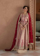 Amaya By Nureh Luxury Embroidered Raw Silk 3 Piece Unstitched Suit NU26ALECV2 D-AM-46