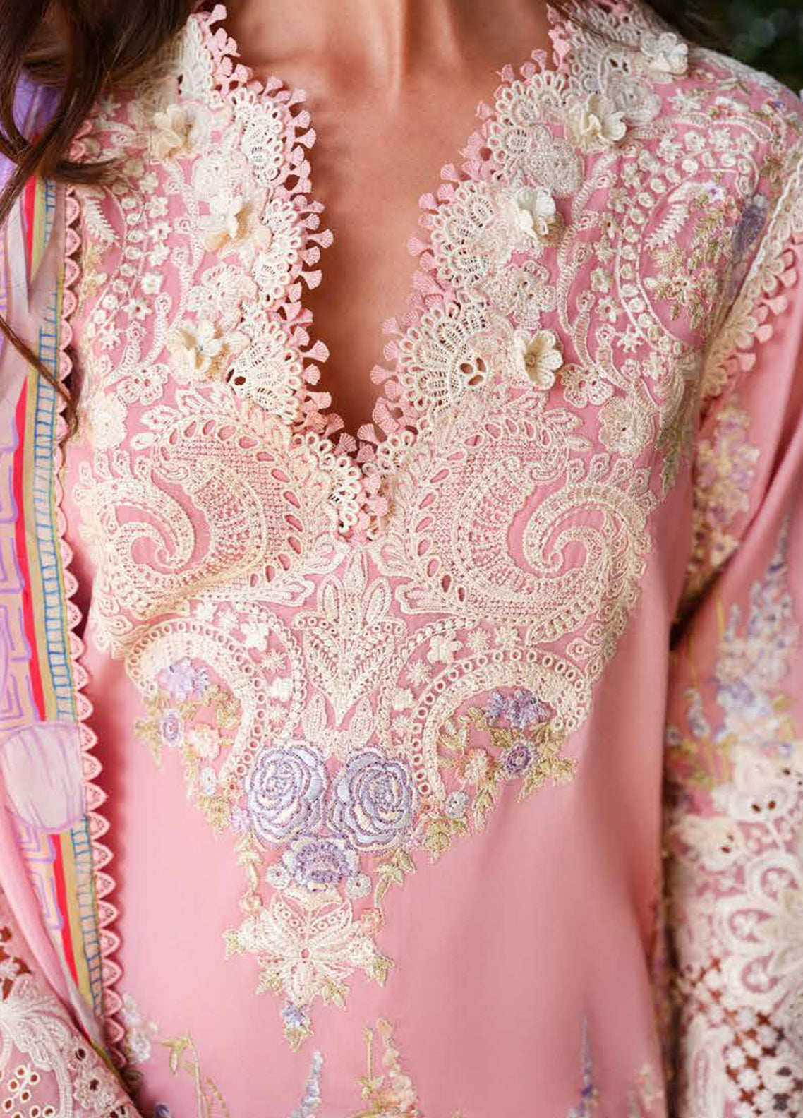 Amoi By Mushq Embroidered Lawn 3 Piece Unstitched Suit MQ26AHL D-01 SILENT VOWS Amoi By Mushq Embroidered Lawn 3 Piece Unstitched Suit MQ26AHL D-01 SILENT VOWS