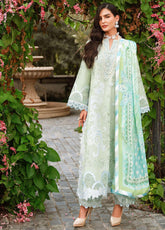 Amoi By Mushq Embroidered Lawn 3 Piece Unstitched Suit MQ26AHL D-14 LOVE ESCAPE
