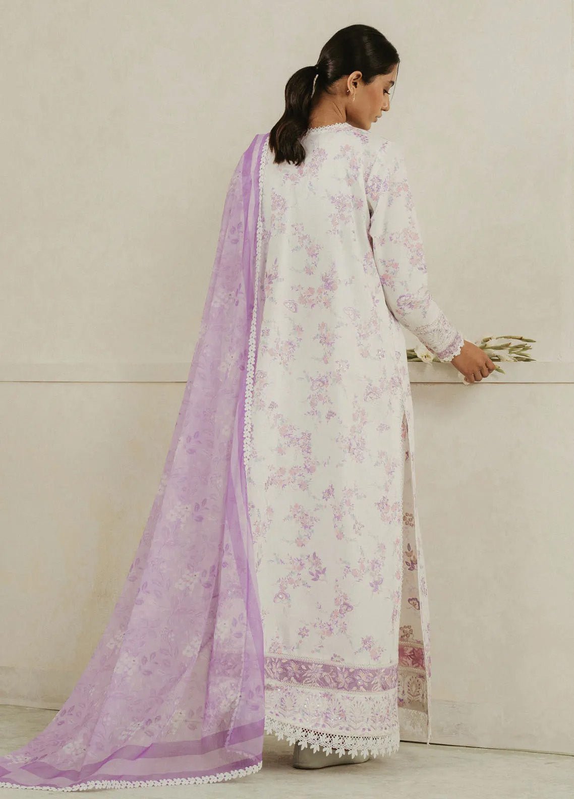 Amore by Ayzel Embroidered Lawn Suits Unstitched 3 Piece - AF25AA 01 AZURE Amore by Ayzel Embroidered Lawn Suits Unstitched 3 Piece - AF25AA 01 AZURE