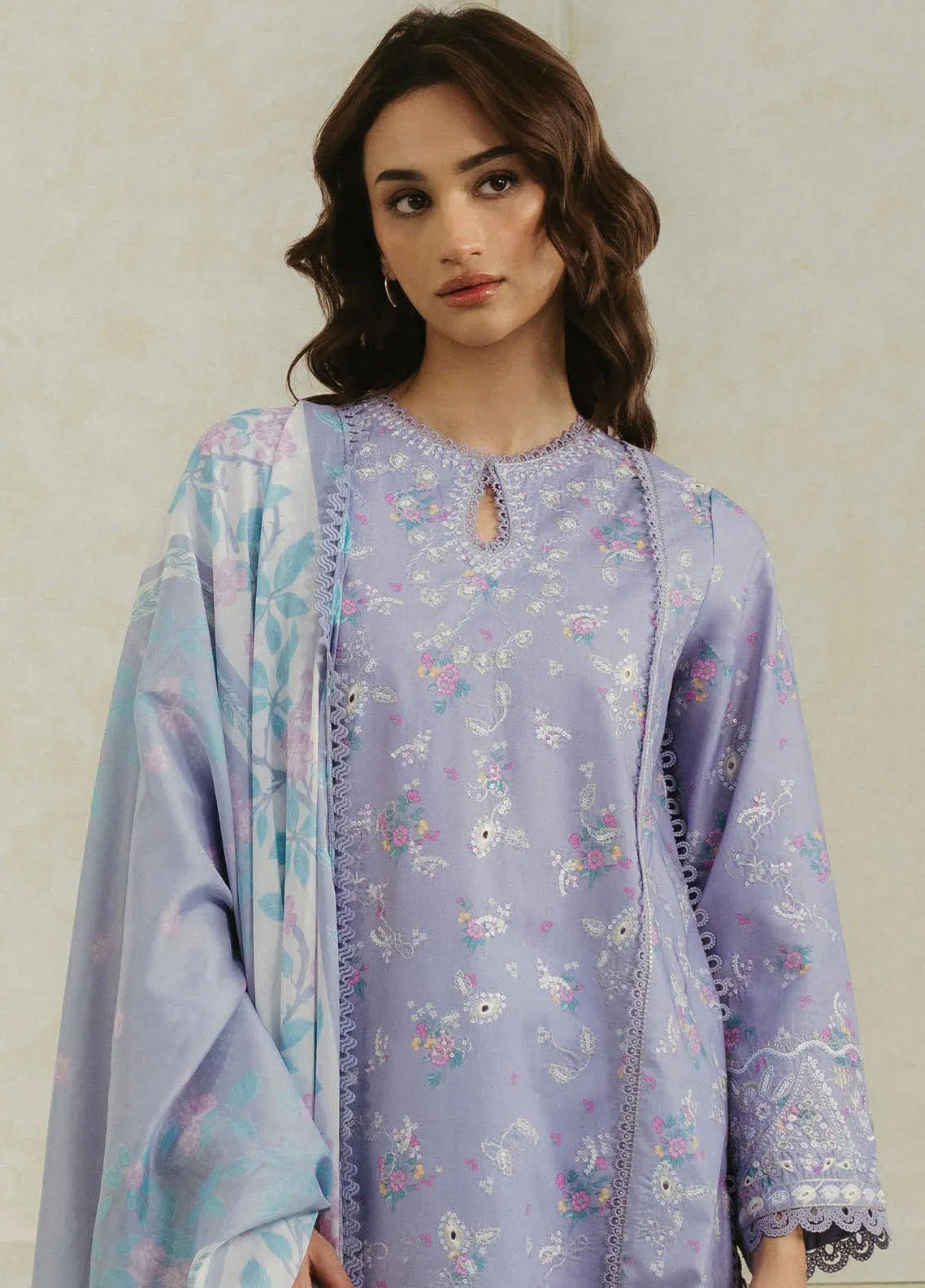 Amore by Ayzel Embroidered Lawn Suits Unstitched 3 Piece - AF25AA 05 AUBURN Amore by Ayzel Embroidered Lawn Suits Unstitched 3 Piece - AF25AA 05 AUBURN