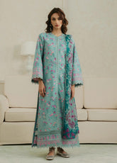 Amore by Ayzel Embroidered Lawn Suits Unstitched 3 Piece - AF25AA 07 GLEAM