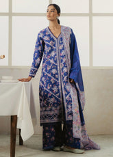 Amore by Ayzel Embroidered Lawn Suits Unstitched 3 Piece - AF25AA 09 CELETE