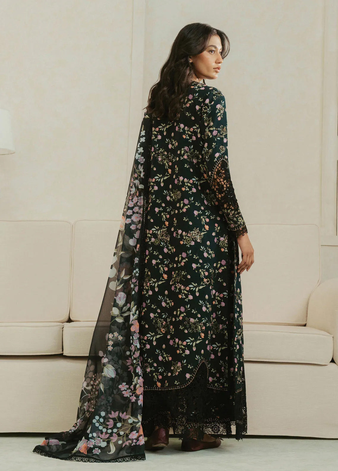 Amore by Ayzel Embroidered Lawn Suits Unstitched 3 Piece - AF25AA 10 JADE Amore by Ayzel Embroidered Lawn Suits Unstitched 3 Piece - AF25AA 10 JADE