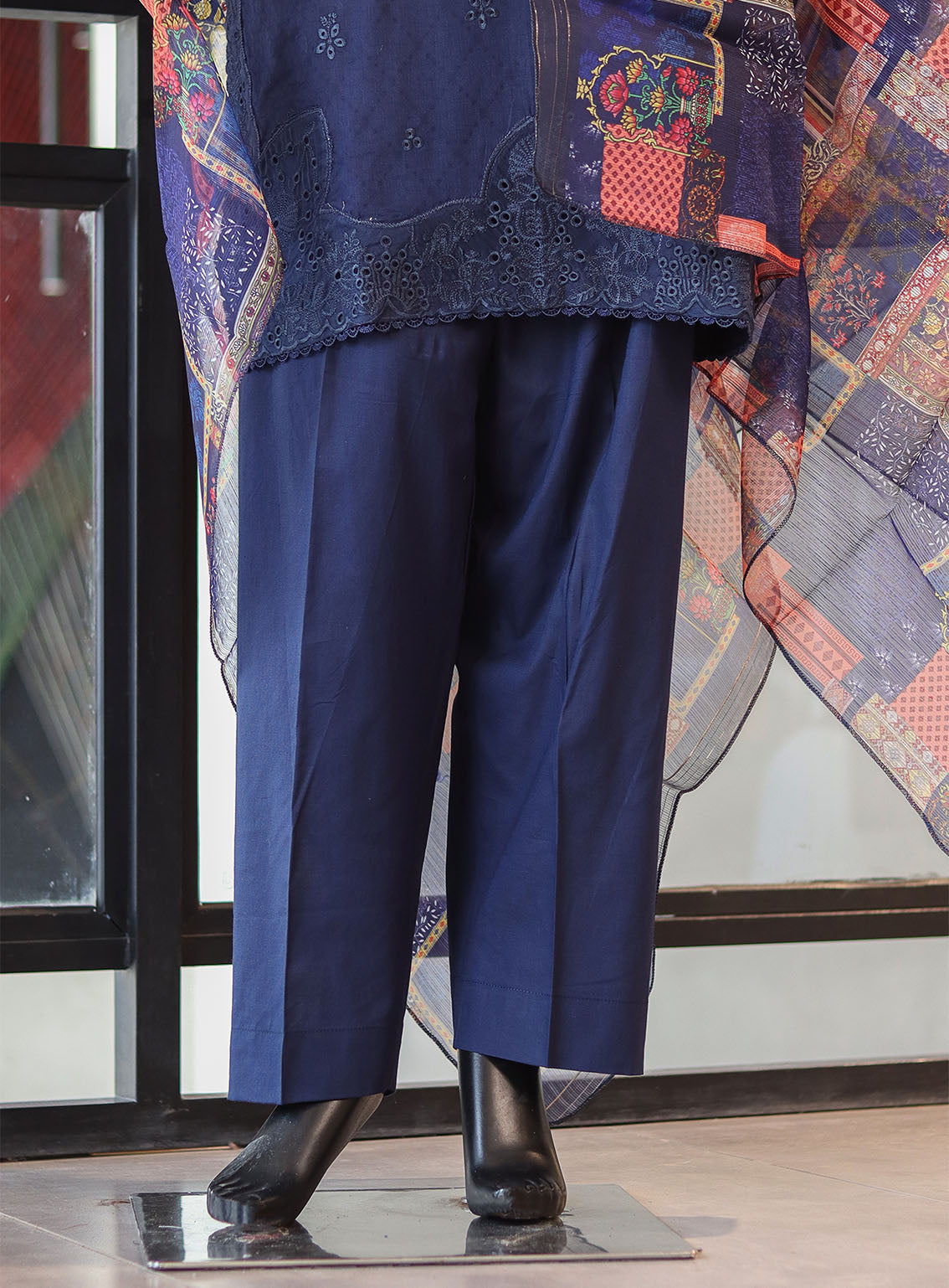 Amsal By Usman Fabrics Embroidered Cotton Lawn Suit Stitched 3 Piece - UF24AM 01 Amsal By Usman Fabrics Embroidered Cotton Lawn Suit Stitched 3 Piece - UF24AM 01