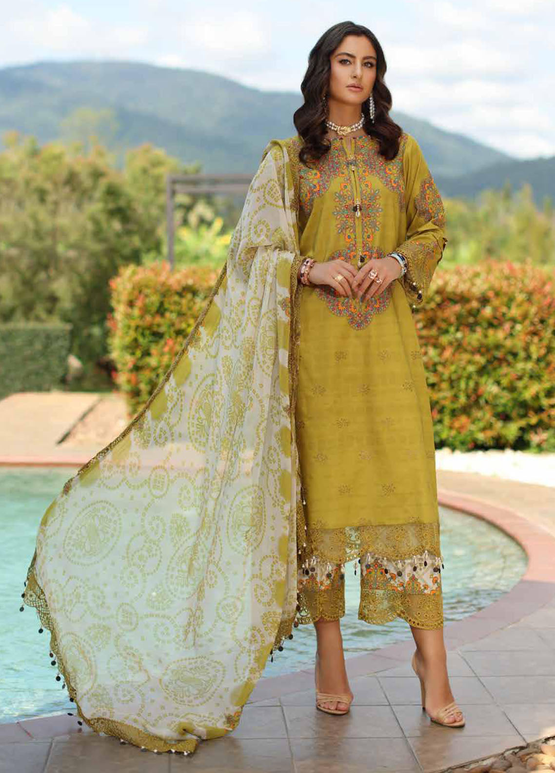 Aniiq By Charizma Embroidered Lawn 3 Piece Unstitched Suit CH26ALV1 D-01 Aniiq By Charizma Embroidered Lawn 3 Piece Unstitched Suit CH26ALV1 D-01