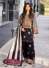 Aniiq By Charizma Embroidered Lawn 3 Piece Unstitched Suit CH26ALV1 D-04