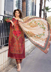 Aniiq By Charizma Embroidered Lawn 3 Piece Unstitched Suit CH26ALV1 D-06