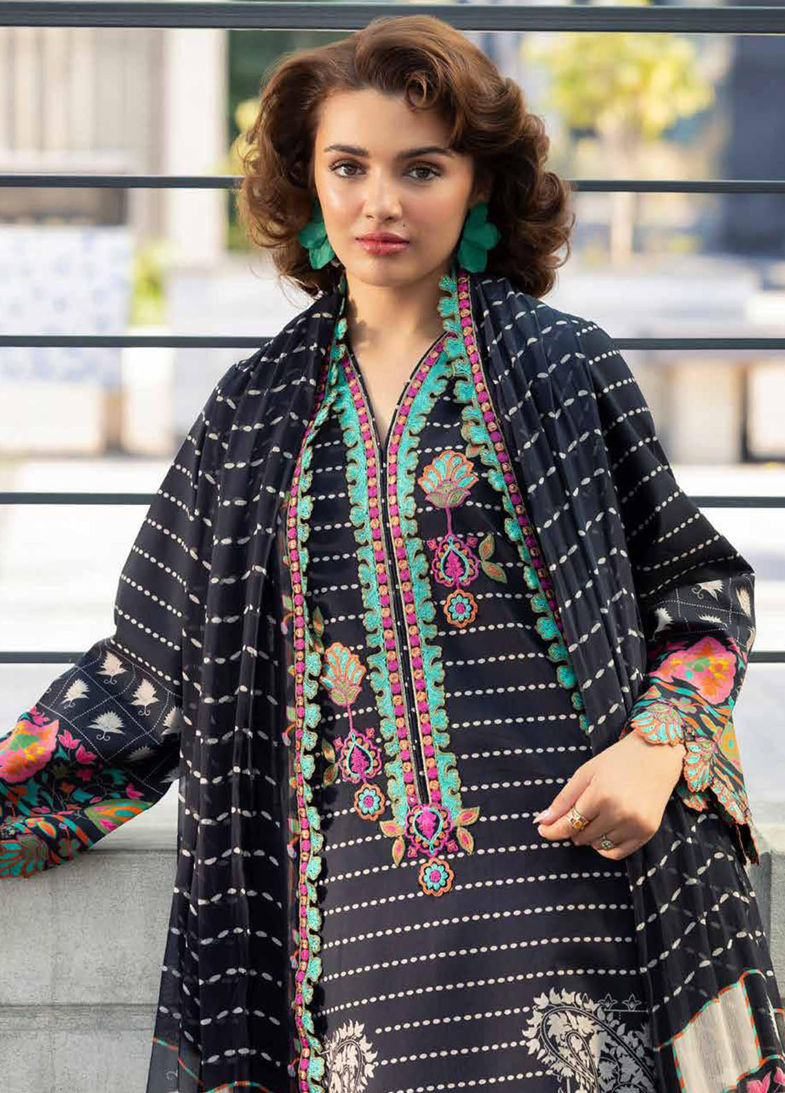Aniiq By Charizma Embroidered Lawn 3 Piece Unstitched Suit CH26ALV1 D-09 Aniiq By Charizma Embroidered Lawn 3 Piece Unstitched Suit CH26ALV1 D-09