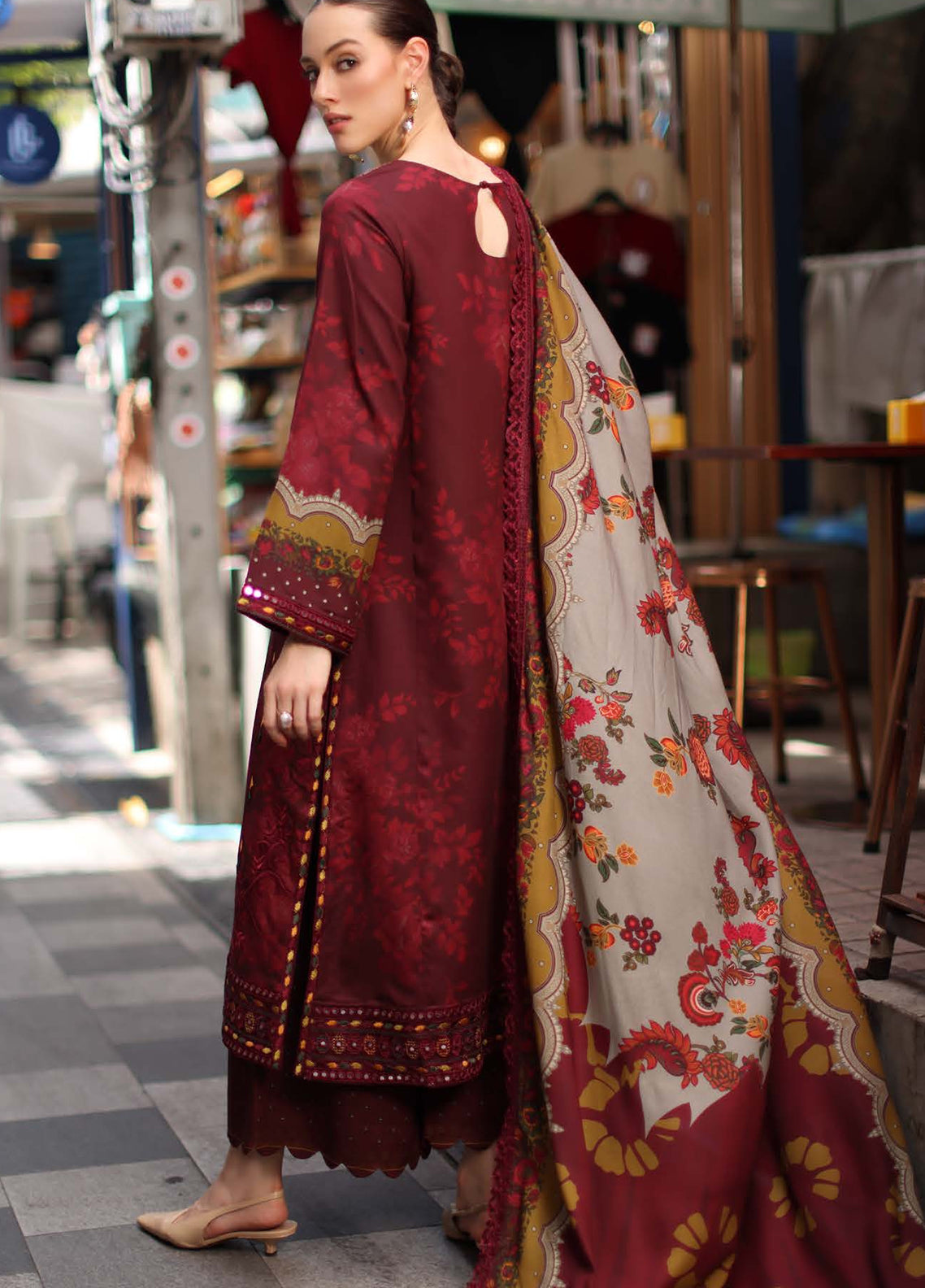 Aniiq By Charizma Embroidered Linen 3 Piece Unstitched Suit CH26AELV1 D-ANW7-03 Aniiq By Charizma Embroidered Linen 3 Piece Unstitched Suit CH26AELV1 D-ANW7-03