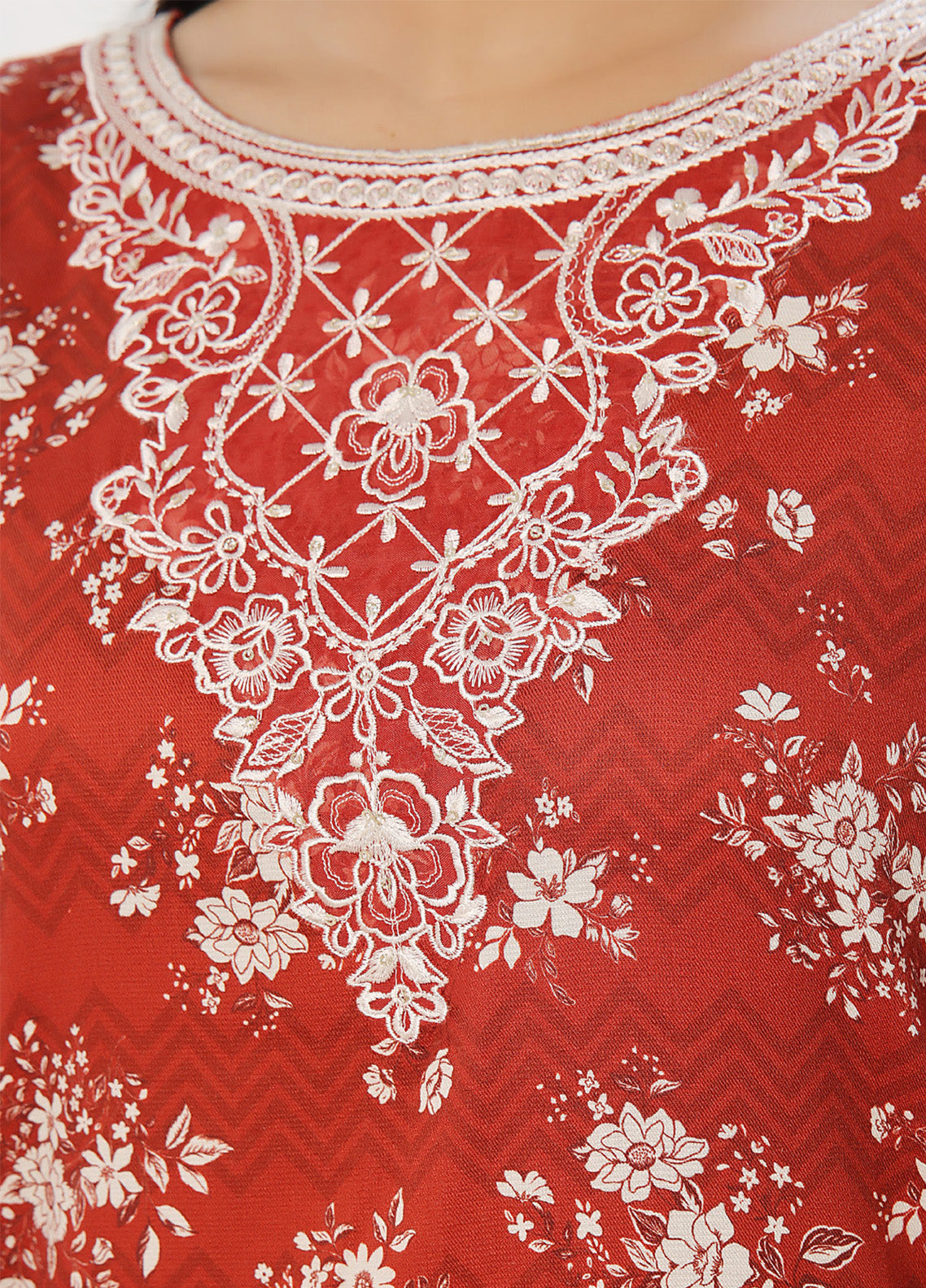 Anmol By VS Textile Embroidered Cottel Suits Unstitched 3 Piece - VS24AC2 570 Anmol By VS Textile Embroidered Cottel Suits Unstitched 3 Piece - VS24AC2 570