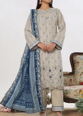 Anmol By VS Textile Embroidered Cottel Suits Unstitched 3 Piece - VS24AC2 571