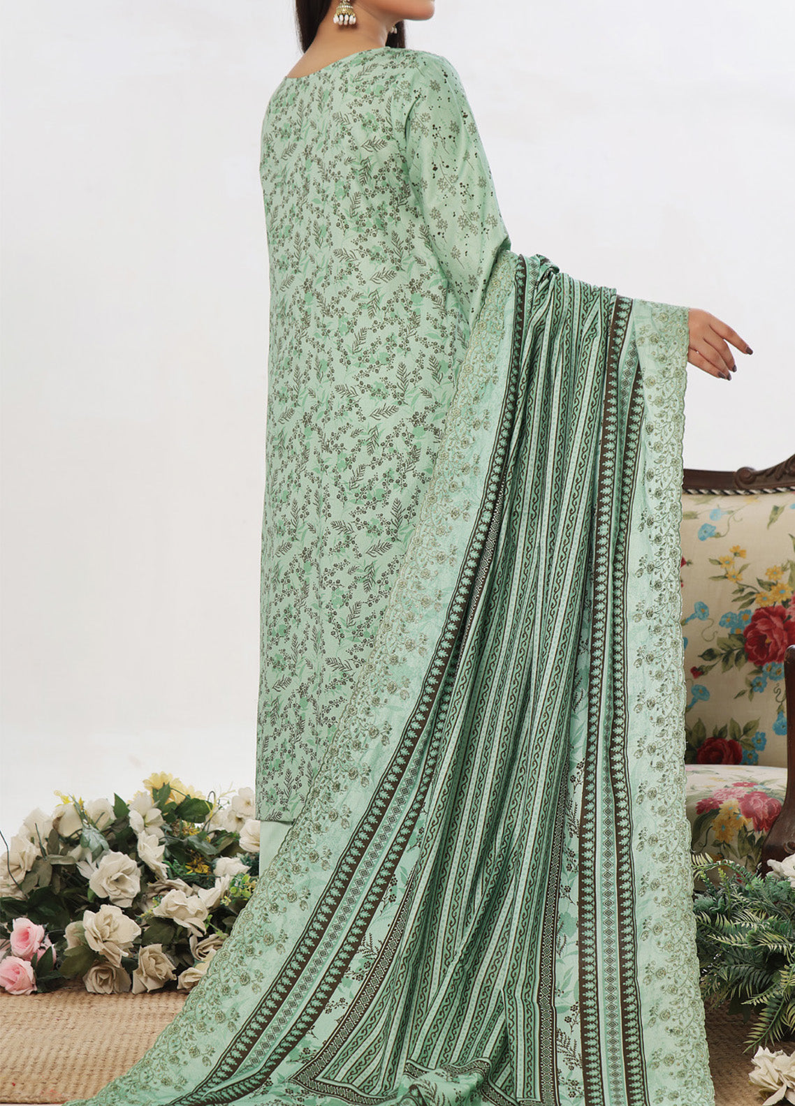 Anmol By VS Textile Embroidered Cottel Suits Unstitched 3 Piece - VS24AC2 577 Anmol By VS Textile Embroidered Cottel Suits Unstitched 3 Piece - VS24AC2 577