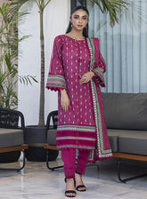 Anum By Al Zohaib Printed Lawn Suits Unstitched 3 Piece - AZ24APL2 02