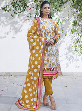 Anum By Al Zohaib Printed Lawn Suits Unstitched 3 Piece - AZ24APL2 03