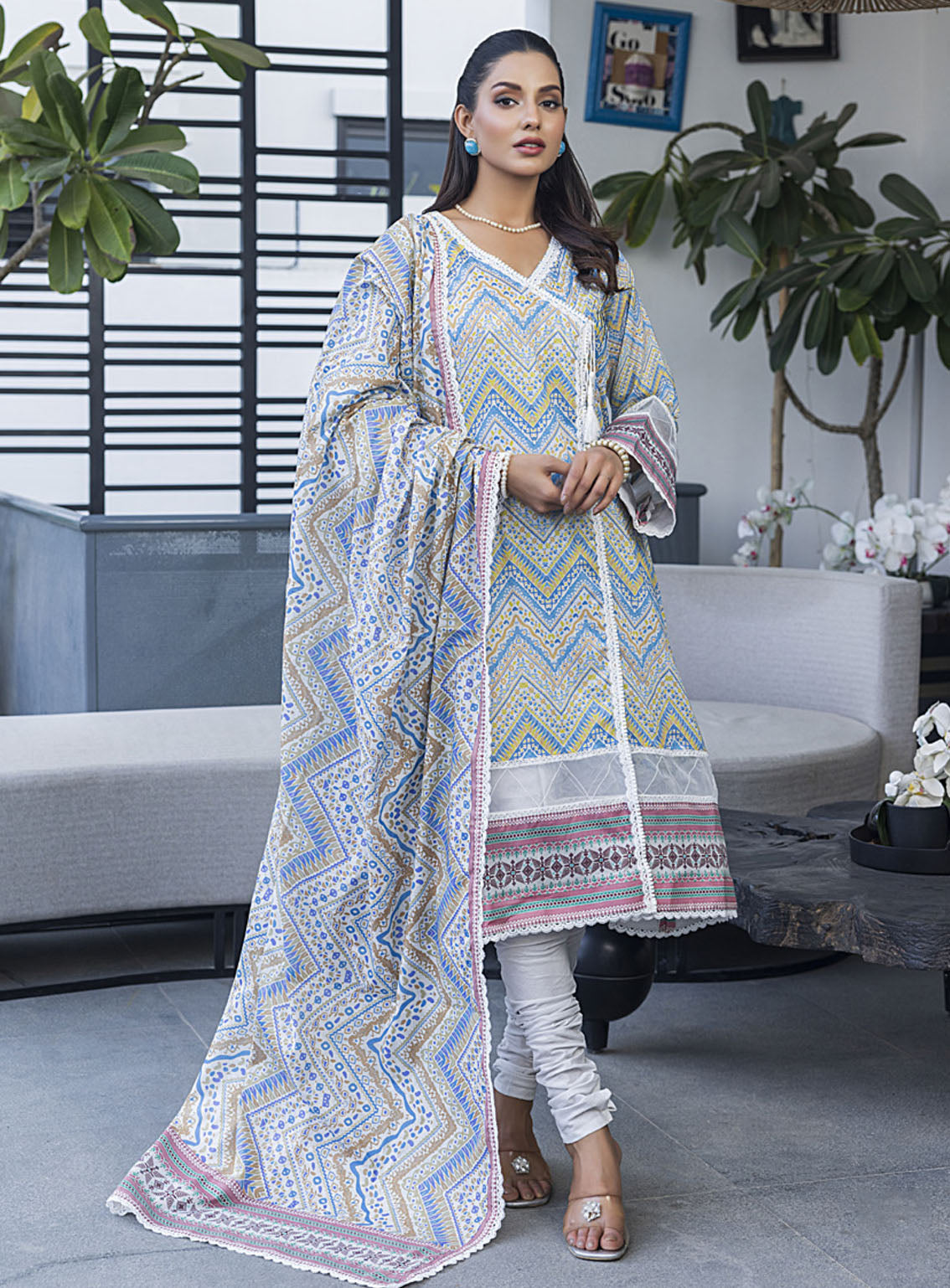 Anum By Al Zohaib Printed Lawn Suits Unstitched 3 Piece - AZ24APL2 11 Anum By Al Zohaib Printed Lawn Suits Unstitched 3 Piece - AZ24APL2 11