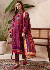Anum By Al Zohaib Printed Lawn Unstitched 3 Piece Suit - AZ24APL 02