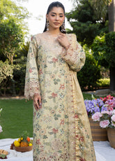 Applique Kari By Alzohaib Embroidered Lawn 3 Piece Unstitched Suit AZ26ACV3 D-02