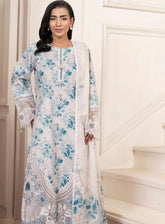 Applique Kari By Alzohaib Embroidered Lawn 3 Piece Unstitched Suit AZ26APQ D-08