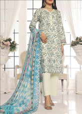 Arisa by Pak Fabrics Embroidered Chikankari Lawn Suits Unstitched 3 Piece - PF25ACL CL-456
