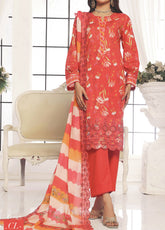 Arisa by Pak Fabrics Embroidered Chikankari Lawn Suits Unstitched 3 Piece - PF25ACL CL-457