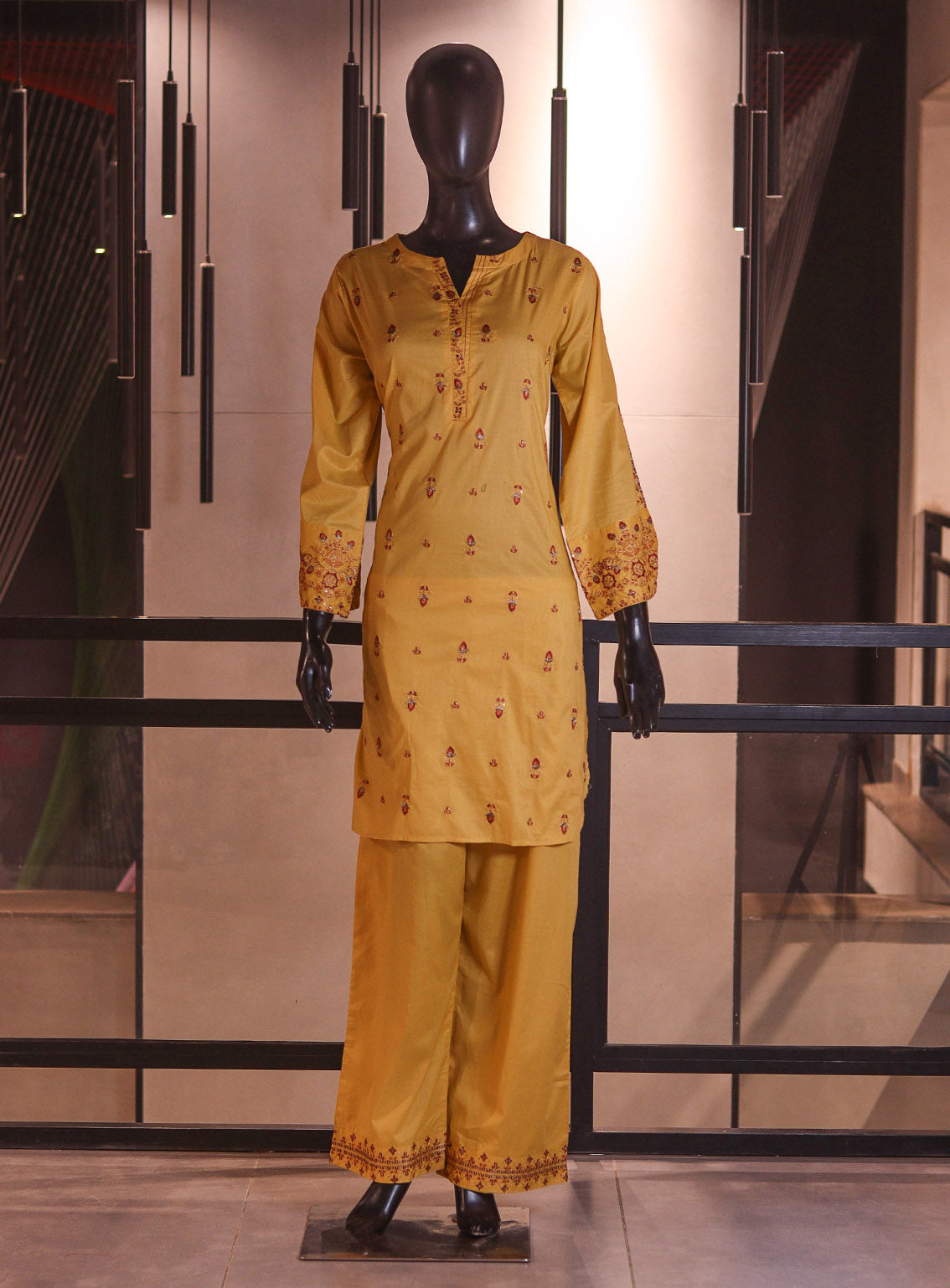 Aroob Embroidered Cotton Stitched 3 Piece Suit For Girls ARB26G D-0243-MD Aroob Embroidered Cotton Stitched 3 Piece Suit For Girls ARB26G D-0243-MD