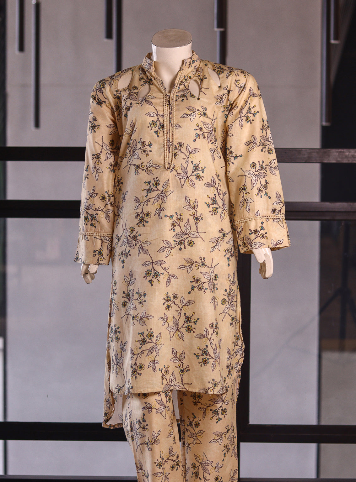 Aroob Fancy Cotton Stitched Suits - ARB25G 0215 SKIN Aroob Fancy Cotton Stitched Suits - ARB25G 0215 SKIN
