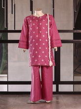 Aroob Fancy Cotton Stitched Suits - ARB25G 0238 PINK
