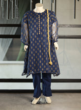 Aroob Fancy Embroidered Chiffon Suits Stitched 3 Piece - ARB24G 58 -1