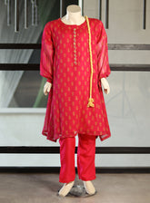 Aroob Fancy Embroidered Chiffon Suits Stitched 3 Piece - ARB24G 58