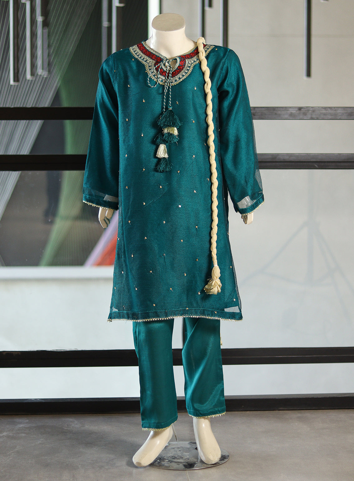 Aroob Fancy Embroidered Cotton Net Suits Stitched 3 Piece - ARB24G 51-1 Aroob Fancy Embroidered Cotton Net Suits Stitched 3 Piece - ARB24G 51-1