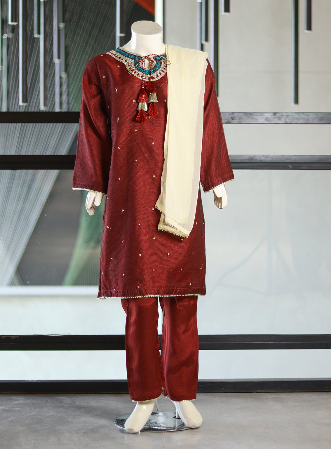 Aroob Fancy Embroidered Cotton Net Suits Stitched 3 Piece - ARB24G 51 Aroob Fancy Embroidered Cotton Net Suits Stitched 3 Piece - ARB24G 51