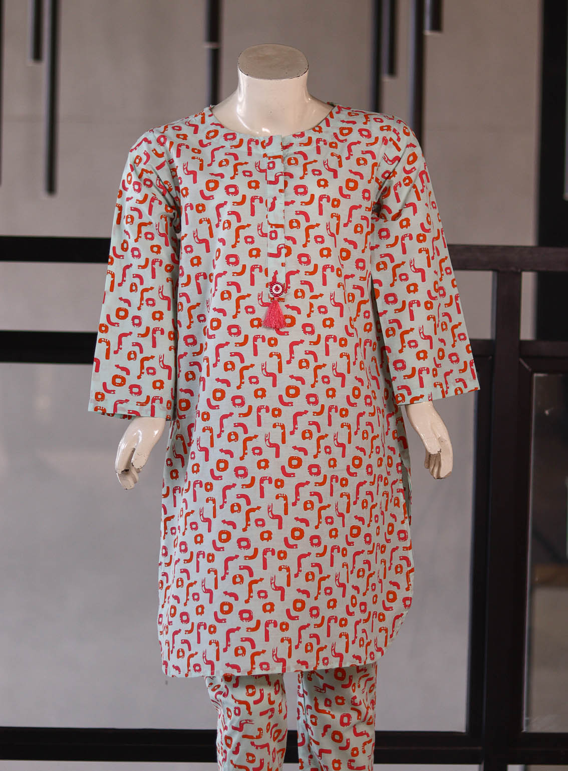 Aroob Fancy Embroidered Cotton Suits Stitched 2 Piece - ARB25G 0152 GREEN Aroob Fancy Embroidered Cotton Suits Stitched 2 Piece - ARB25G 0152 GREEN