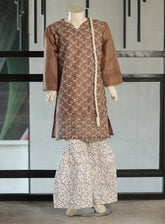 Aroob Fancy Embroidered Cotton Suits Stitched 3 Piece - ARB25G 006