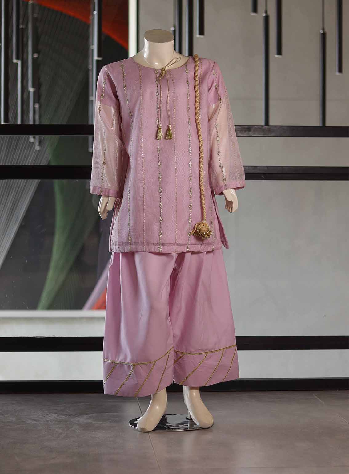 Aroob Fancy Embroidered Cotton Suits Stitched 3 Piece - ARB25G 0129 LIGHT PURPLE Aroob Fancy Embroidered Cotton Suits Stitched 3 Piece - ARB25G 0129 LIGHT PURPLE