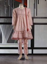 Aroob Fancy Embroidered Cotton Suits Stitched 3 Piece - ARB25G 0134 PINK