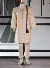 Aroob Fancy Embroidered Lawn Suits Stitched 3 Piece - ARB25G 0106 CREAM