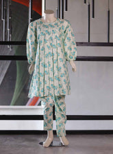 Aroob Fancy Embroidered Lawn Suits Stitched 3 Piece - ARB25G 0132 BLUE