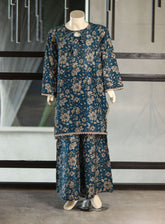 Aroob Fancy Embroidered Lawn Suits Stithed 2 Piece - ARB25G 160 GREEN